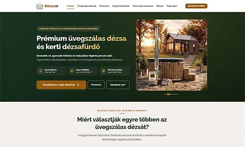 Dézsa.ro weboldal