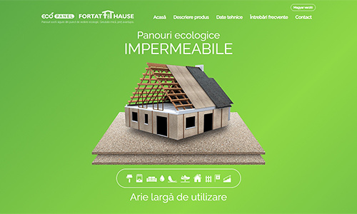 Ecopanel Fortat weboldal